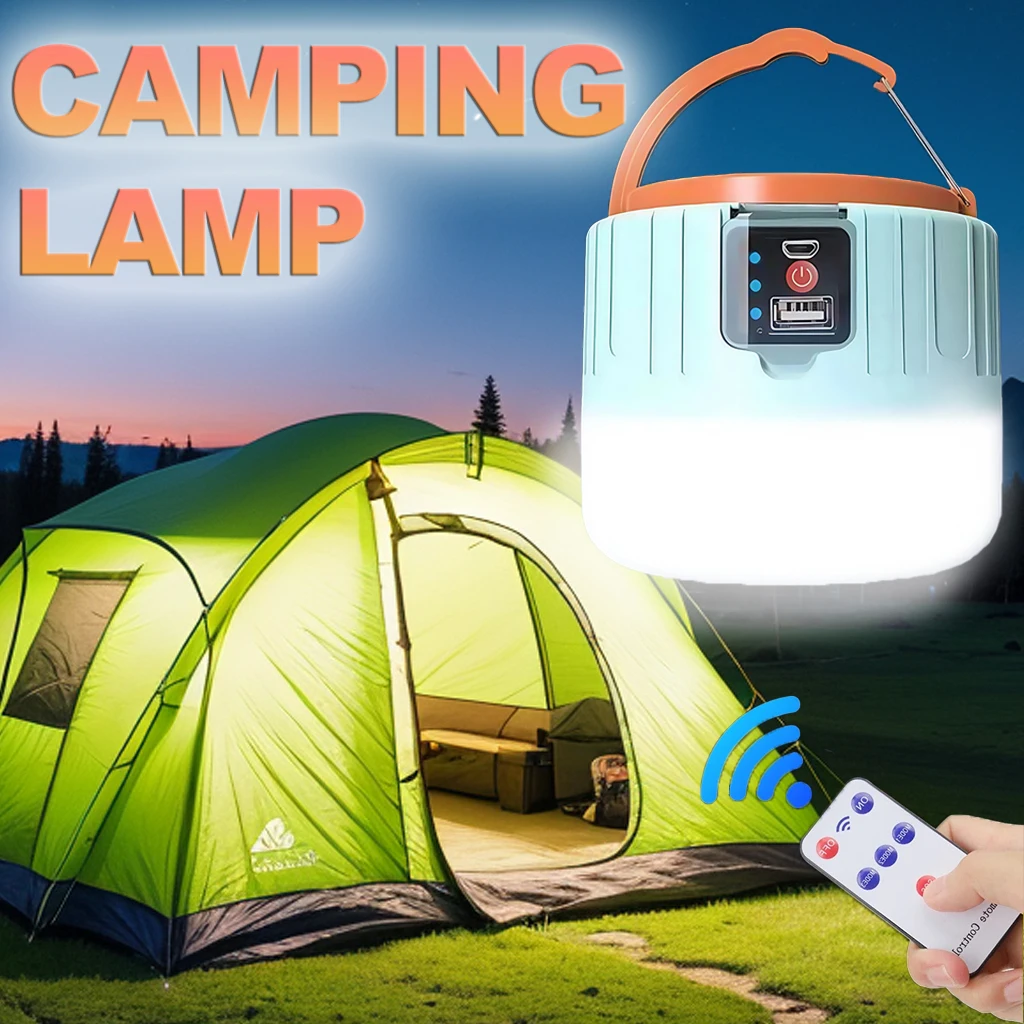 Outdoor Camping Lantern - Solar Camping Lantern Rechargeable LED Portable