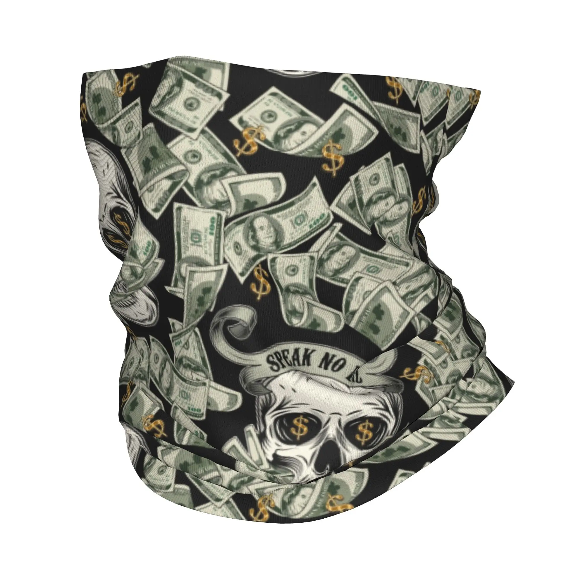 Outdoor Camping Winter - New Dollar Skull Pattern Winter Headband