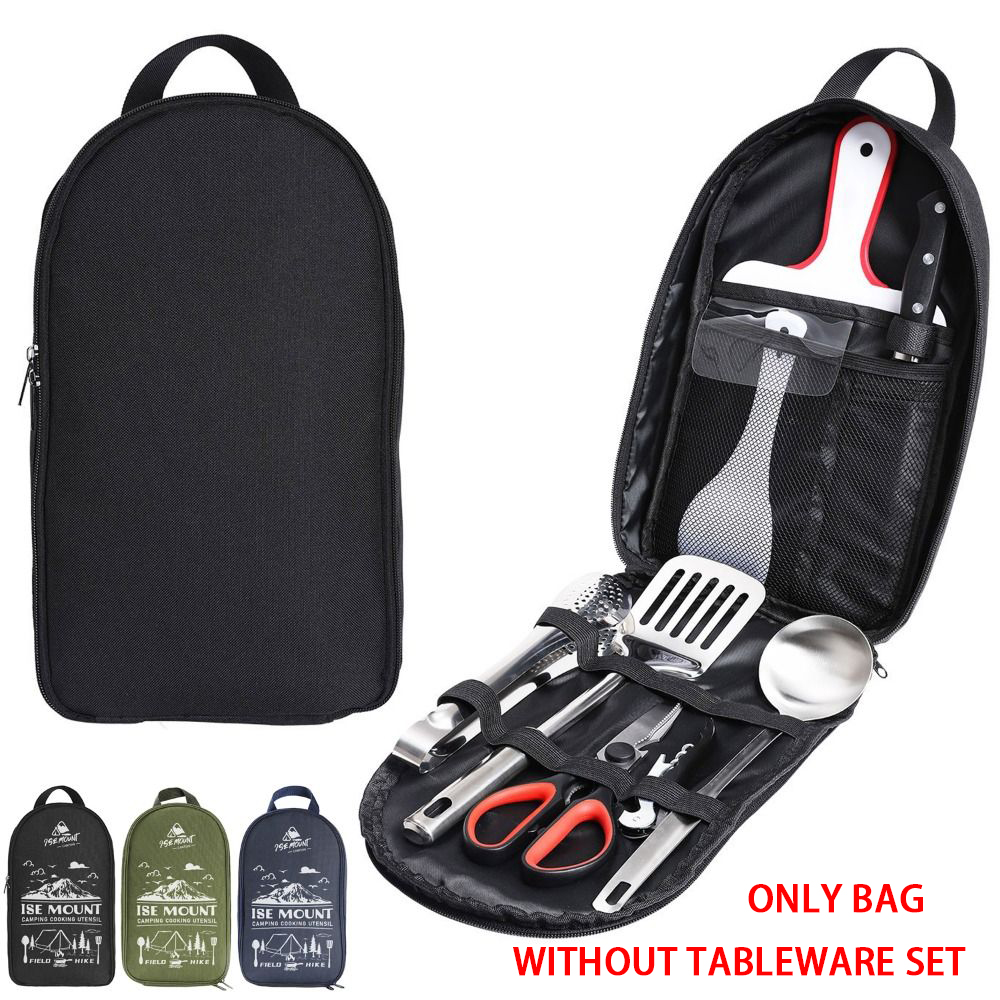 Outdoor Camping Dining Set - 2024 Picnic Utensil Set Storage Bag