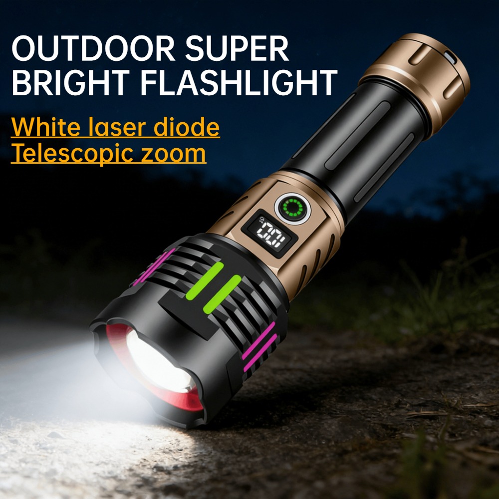 Outdoor Camping Lantern - Super Bright White Light LED Flashlight