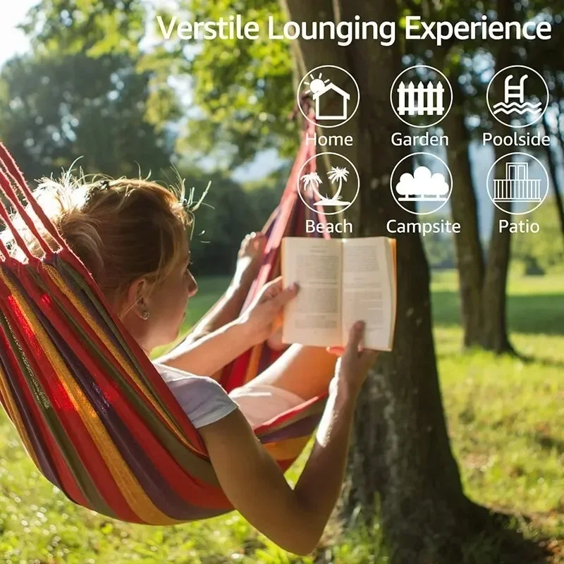 1pc Outdoor Canvas Hammock Cam - огляд і ціна Camping Hammock