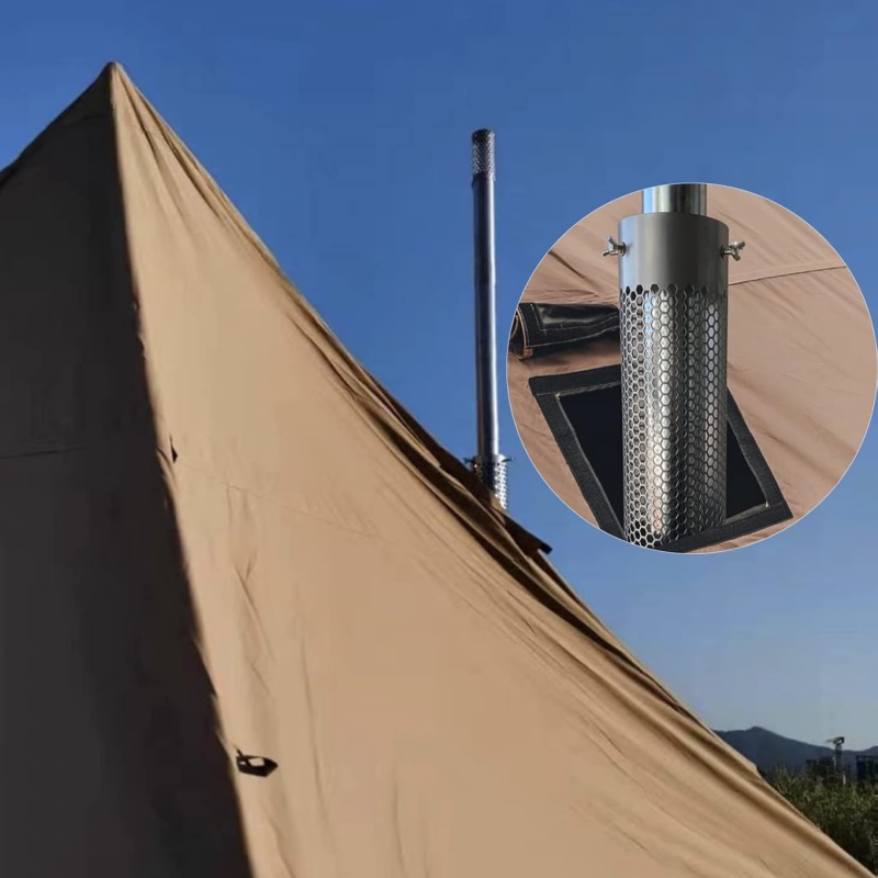 Camping Stove Pipe Stainless S - огляд і ціна Outdoor Camping Wood Stove