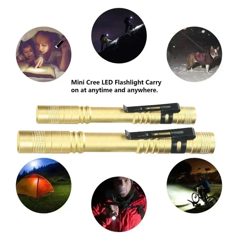 Mini Portable LED Pen Light wi - огляд і ціна Outdoor Camping Decor