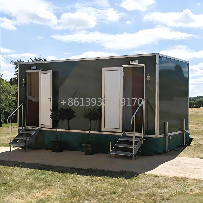 Mobile Toilet Trailer with Bas - огляд і ціна Outdoor Camping Trailer