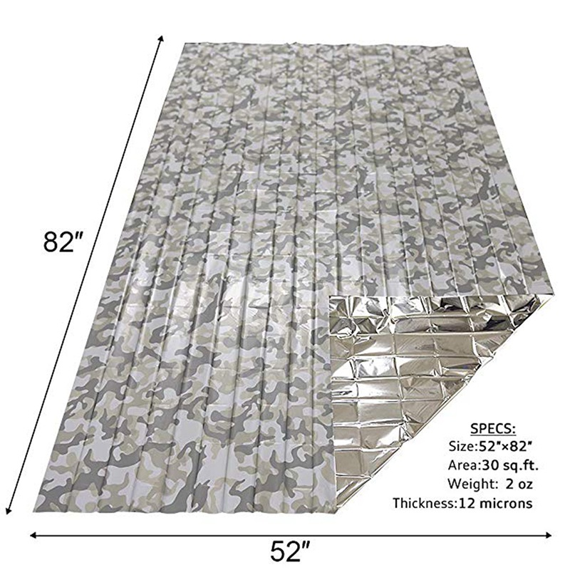 1pcs Emergency Thermal Blanket - огляд і ціна Emergency Mylar Blanket