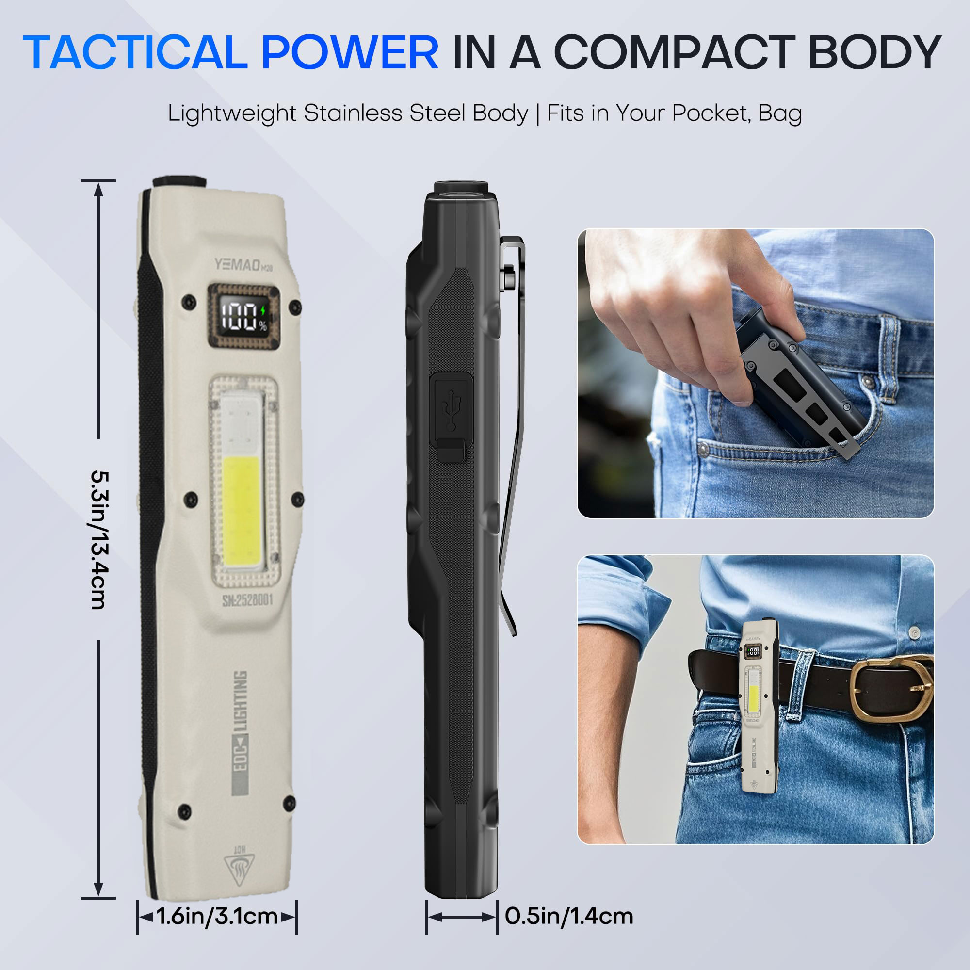 Portable 880LM YEMAO M28 Ultra - огляд і ціна Outdoor Camping Decor