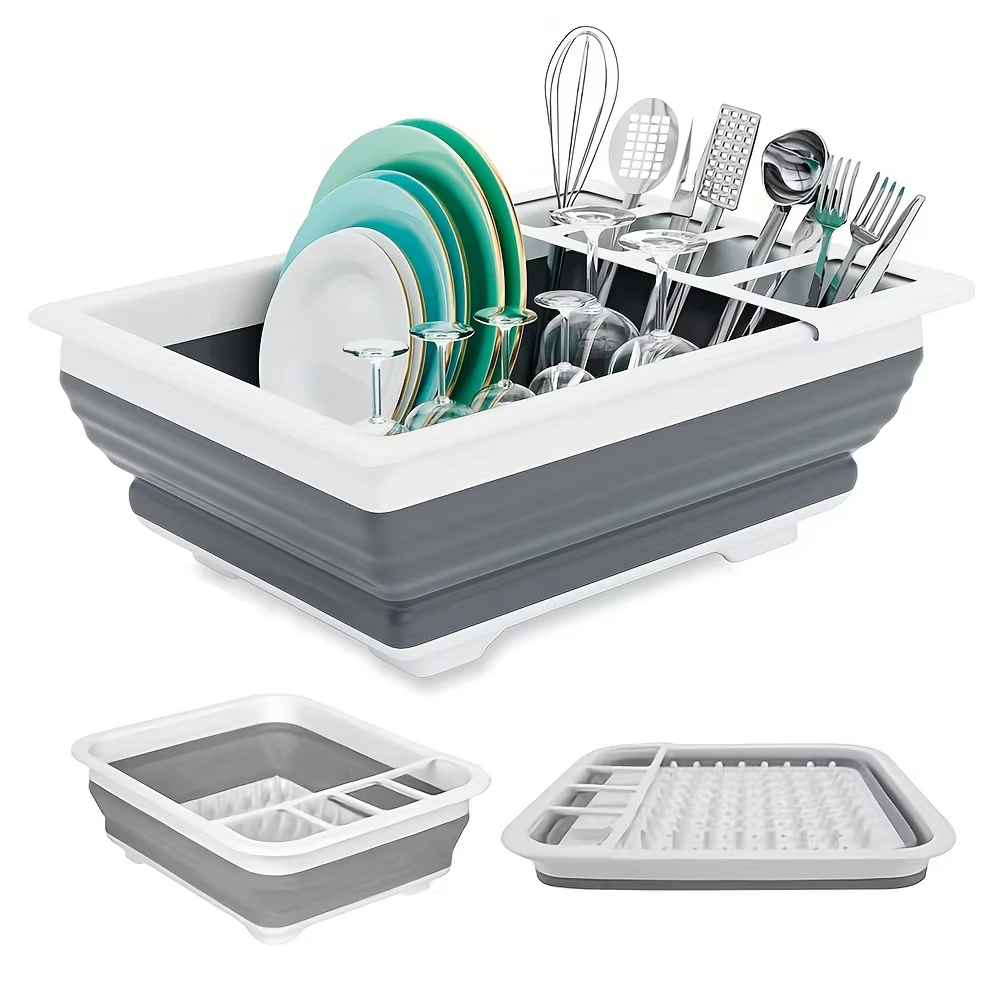 Collapsible Dish Drying Rack w - огляд і ціна Outdoor Camping Trailer