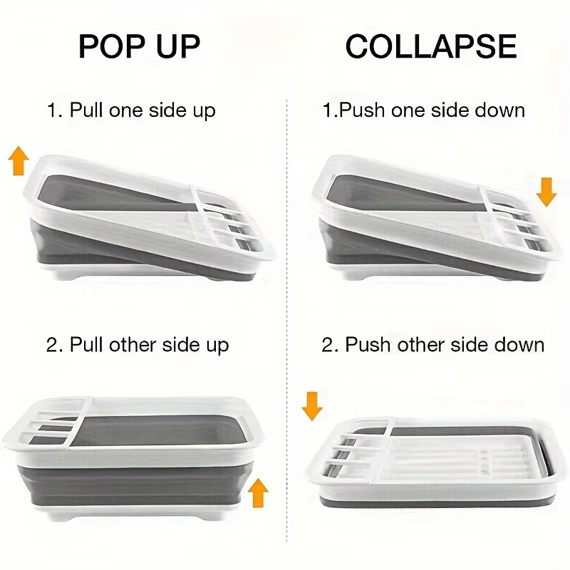 Collapsible Dish Drying Rack w - огляд і ціна Outdoor Camping Trailer