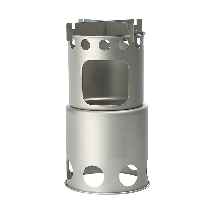 Camping Small Titanium Wood St - огляд і ціна Outdoor Camping Wood Stove