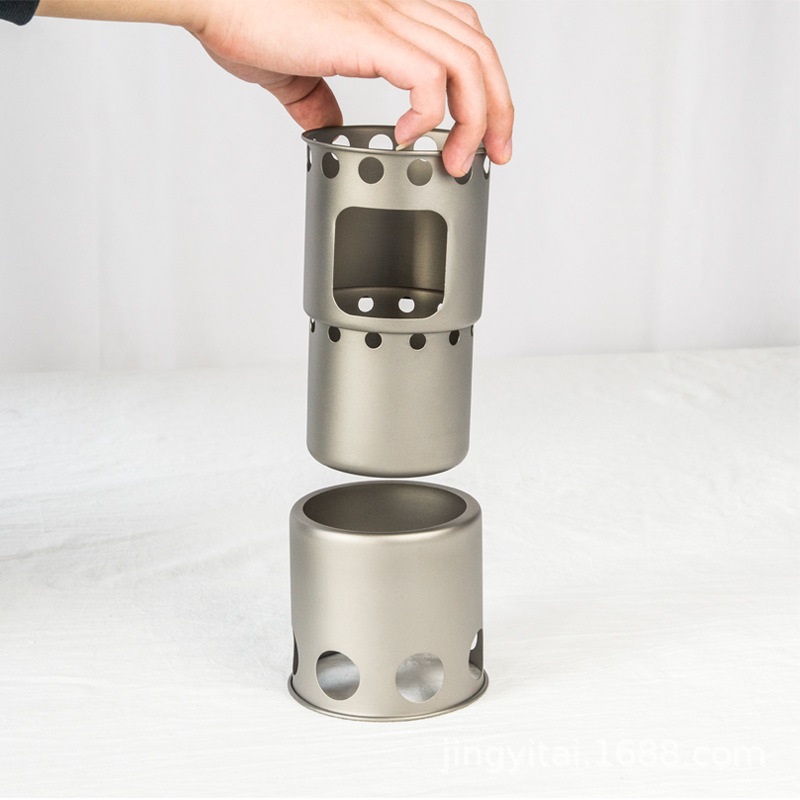 Camping Small Titanium Wood St - огляд і ціна Outdoor Camping Wood Stove