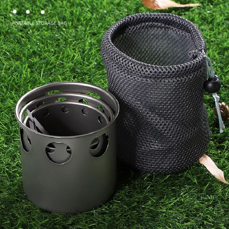 Camping Small Titanium Wood St - огляд і ціна Outdoor Camping Wood Stove
