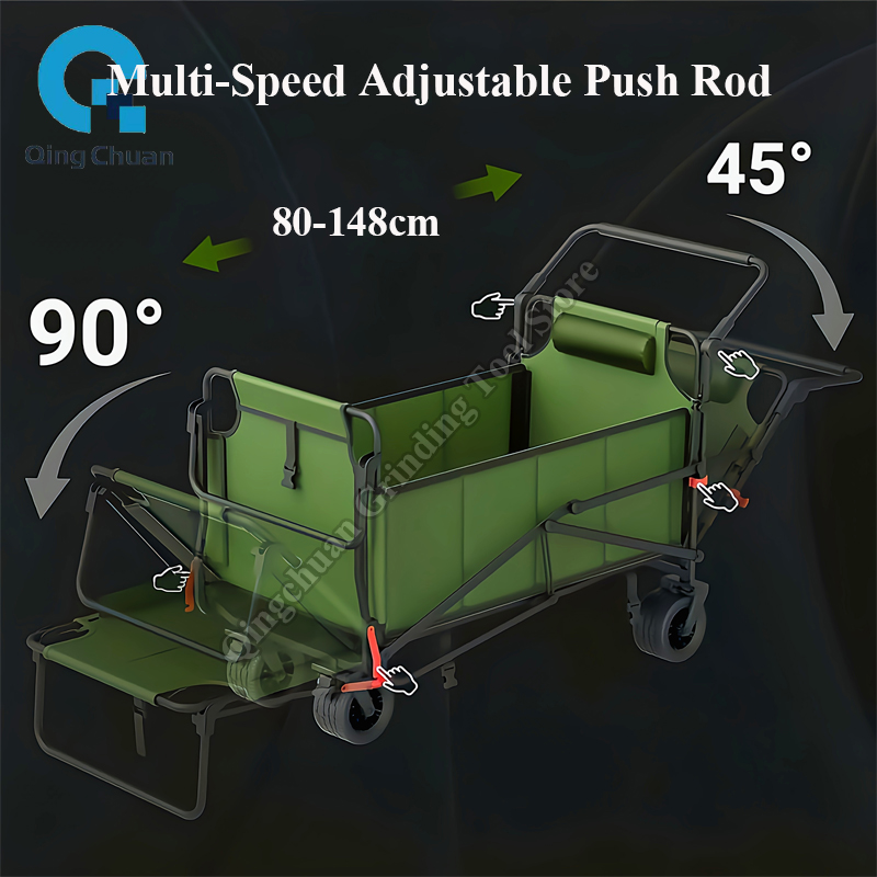 Camping Trolley Multi-Function - огляд і ціна Outdoor Camping Trailer