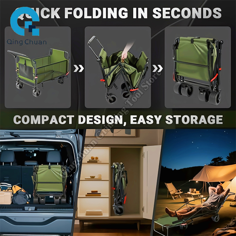 Camping Trolley Multi-Function - огляд і ціна Outdoor Camping Trailer