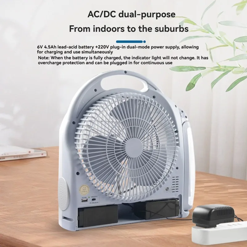 Portable 10inch Energy Saving  - огляд і ціна Outdoor Camping Fan