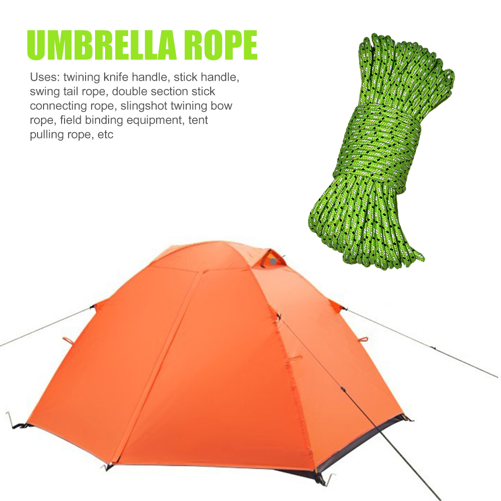 20m 4mm Survival Paracord Nylo - огляд і ціна Outdoor Camping Quotes