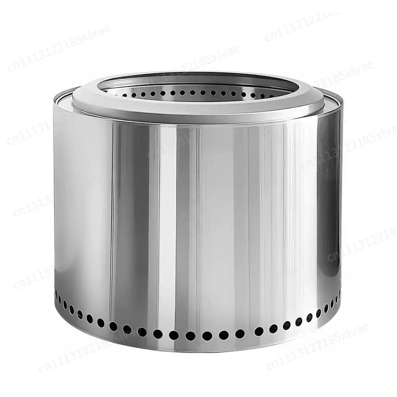 Large Stainless Steel Smokeles - огляд і ціна Outdoor Camping Wood Burning Stove