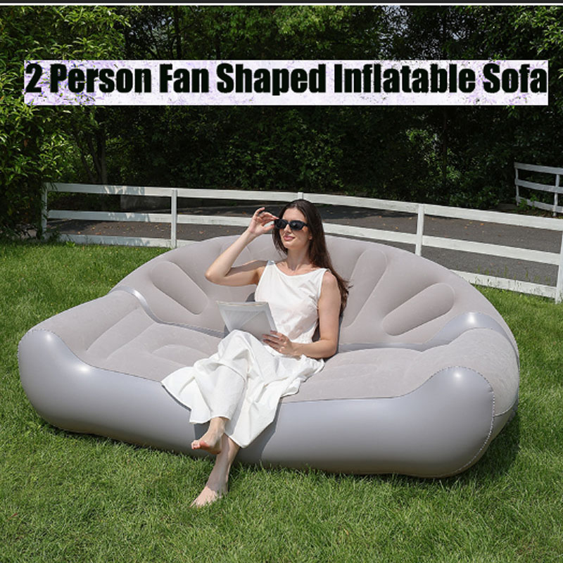 Fan Shaped Inflatable Sofa 2 P - огляд і ціна Outdoor Camping Fan