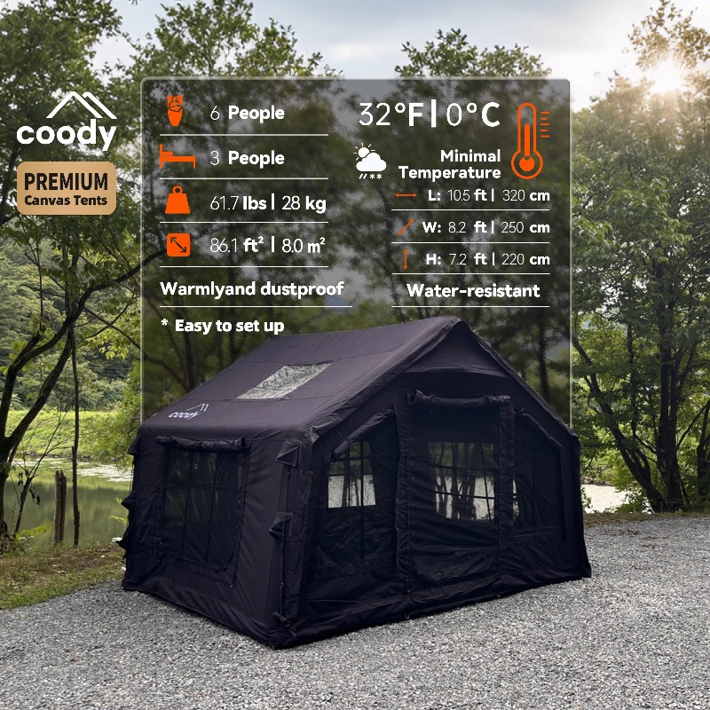 YTYIN Coody 8.0 Inflatable Air - огляд і ціна Outdoor Camping And Glamping
