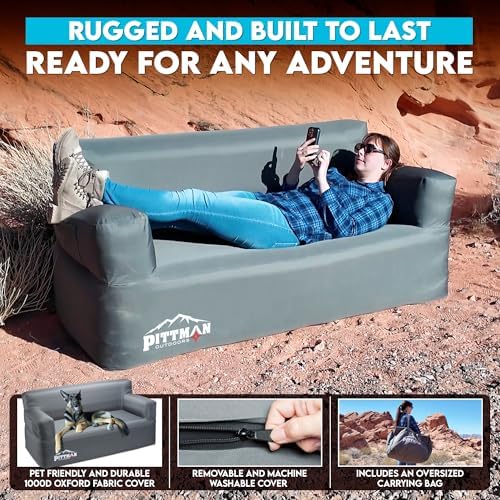 Pittman - Inflatable Couch wit - огляд і ціна Outdoor Camping And Glamping