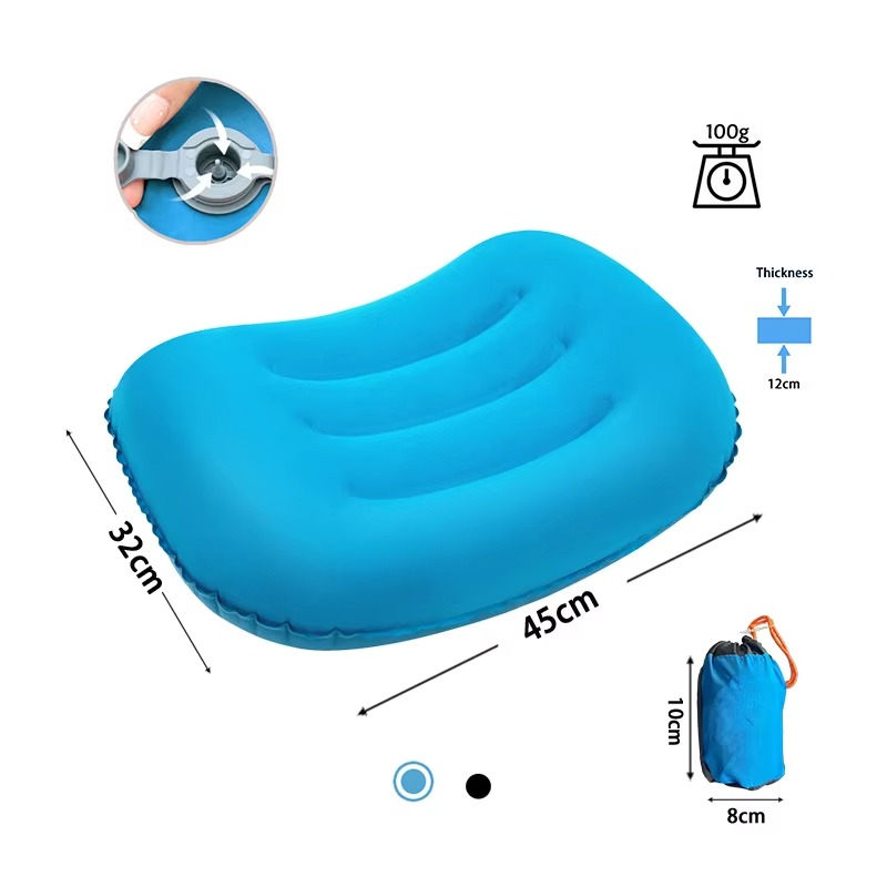 Ergonomic Inflatable TPU Compr - огляд і ціна Camp Pillow Compressible