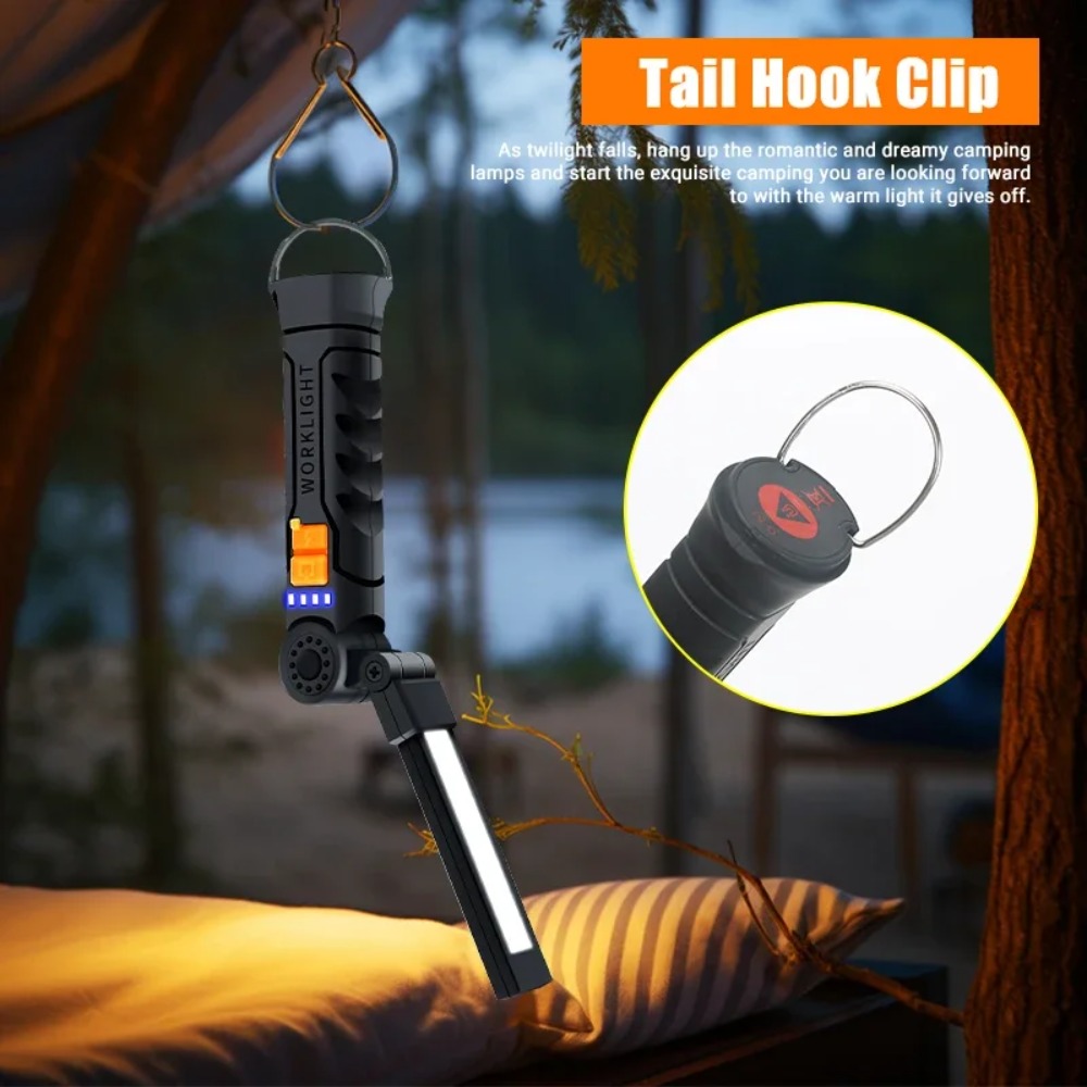 Portable COB LED Flashlight US - огляд і ціна Outdoor Camping Decor