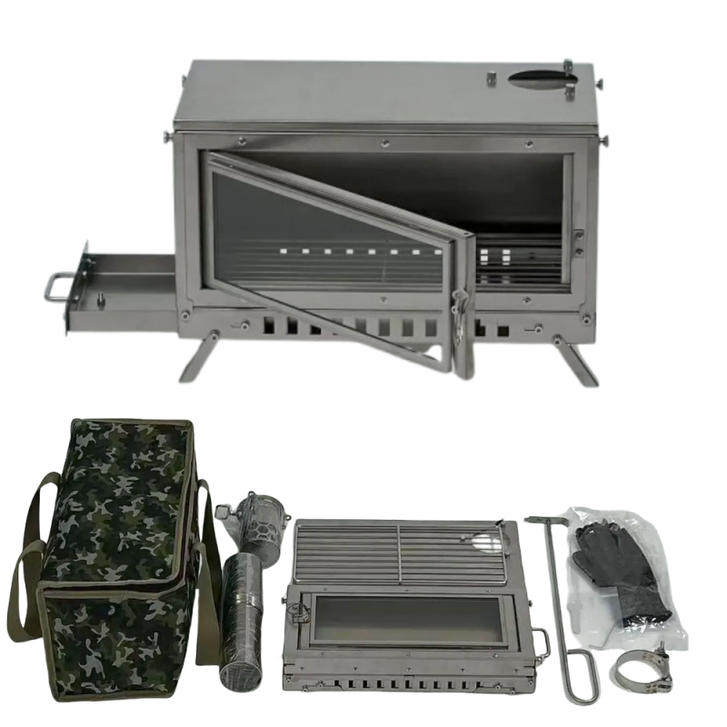 Firewood Stove Tent Stove Fold - огляд і ціна Outdoor Camping Wood Stove
