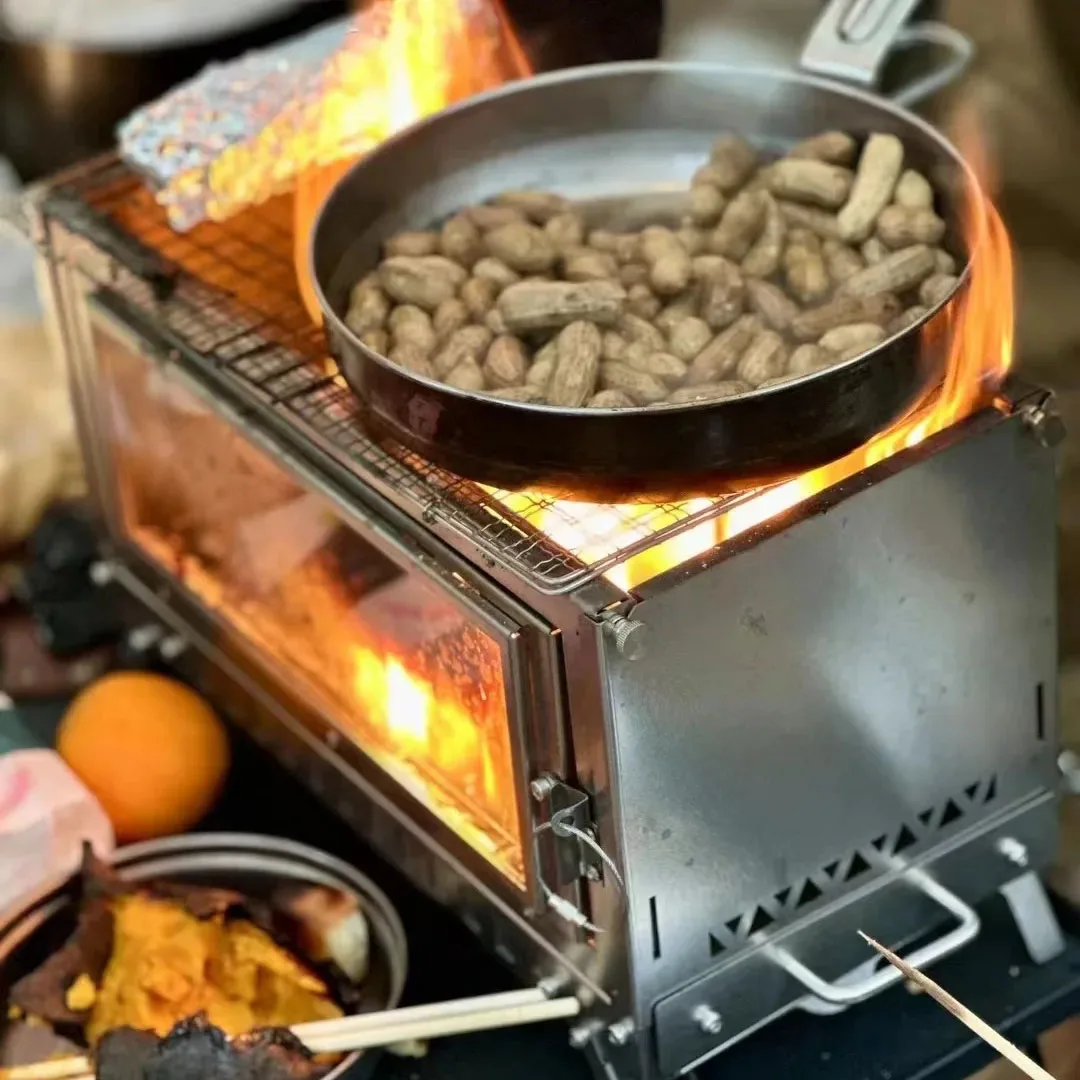 Firewood Stove Tent Stove Fold - огляд і ціна Outdoor Camping Wood Stove