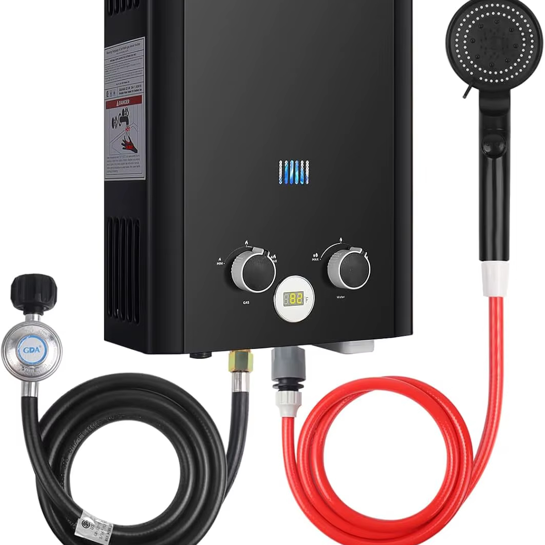 Tankless Water Heater Propane, - огляд і ціна Outdoor Camping Trailer