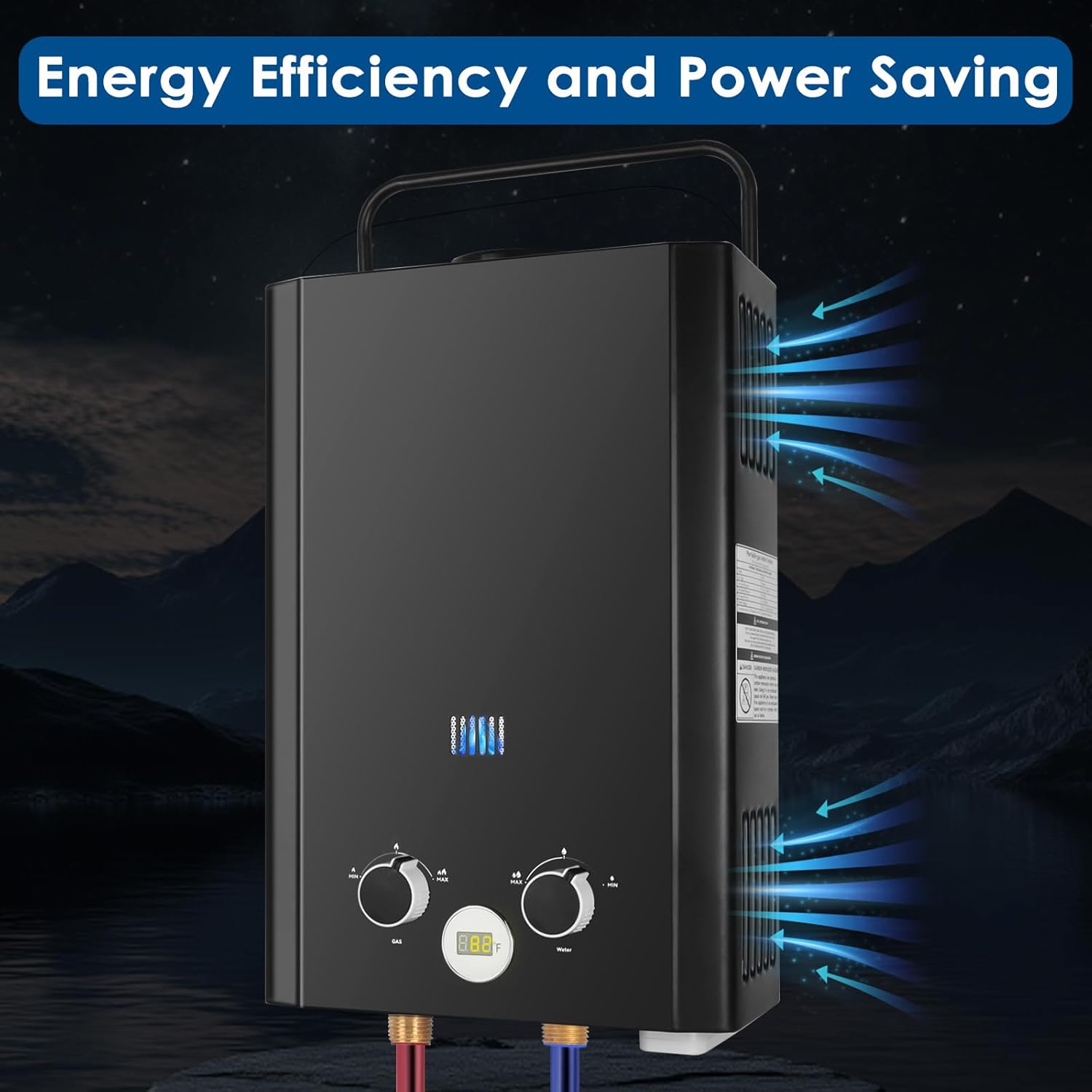 Tankless Water Heater Propane, - огляд і ціна Outdoor Camping Trailer
