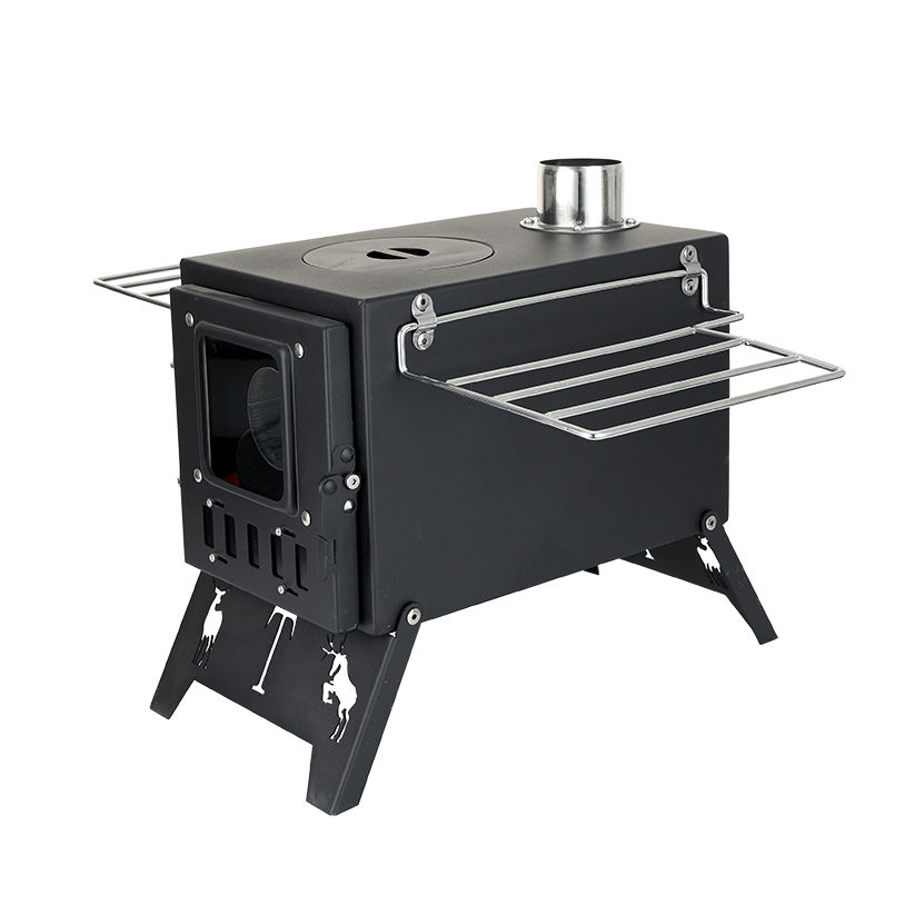 Portable Stainless Steel Wood  - огляд і ціна Outdoor Camping Wood Burning Stove