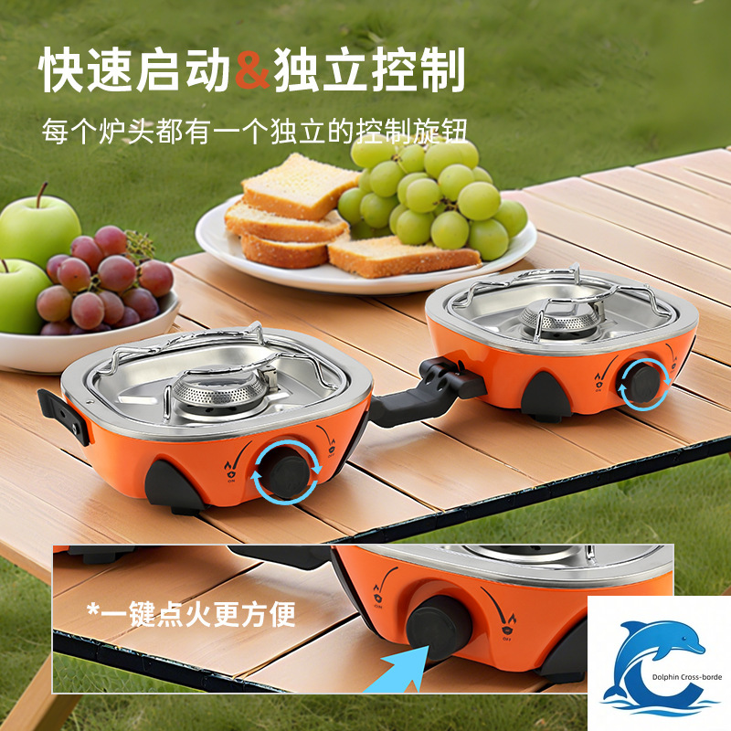 2026 New Double Head Cassette  - огляд і ціна Outdoor Camping Gas Stove