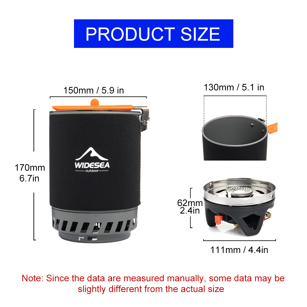 Widesea Camping Cooking System - огляд і ціна Outdoor Camping Gas Stove