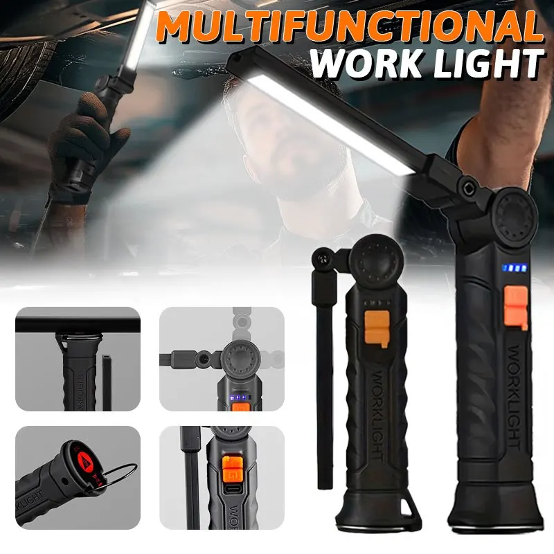 Rechargeable Magnetic Work Lig - огляд і ціна Outdoor Camping Lantern