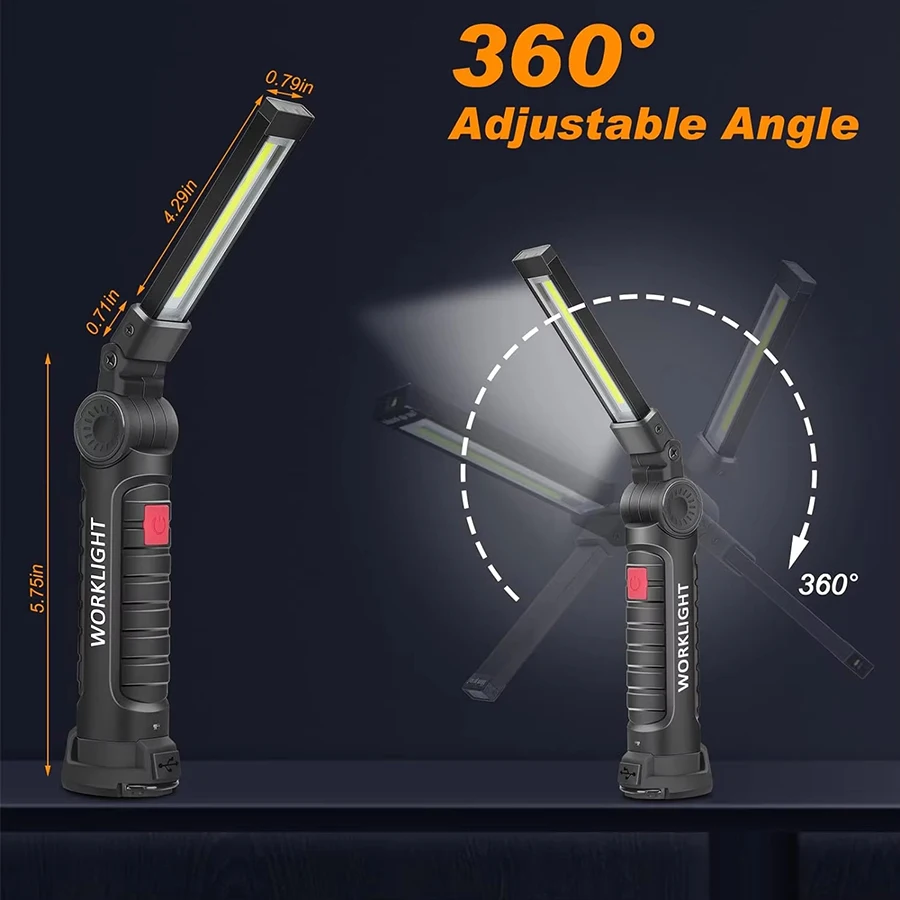 Rechargeable Magnetic Work Lig - огляд і ціна Outdoor Camping Lantern