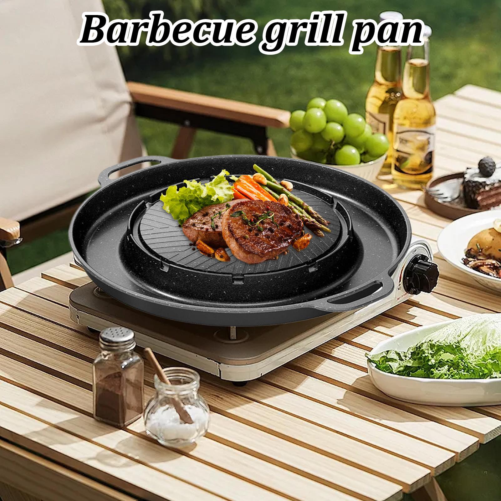 2-in-1 Grill & Hot Pan for Sto - огляд і ціна Outdoor Camping Cooking Table