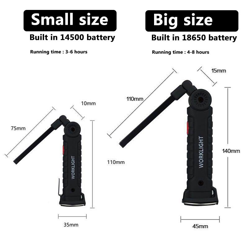 Portable Fold LED Flashlight S - огляд і ціна Outdoor Camping Lantern