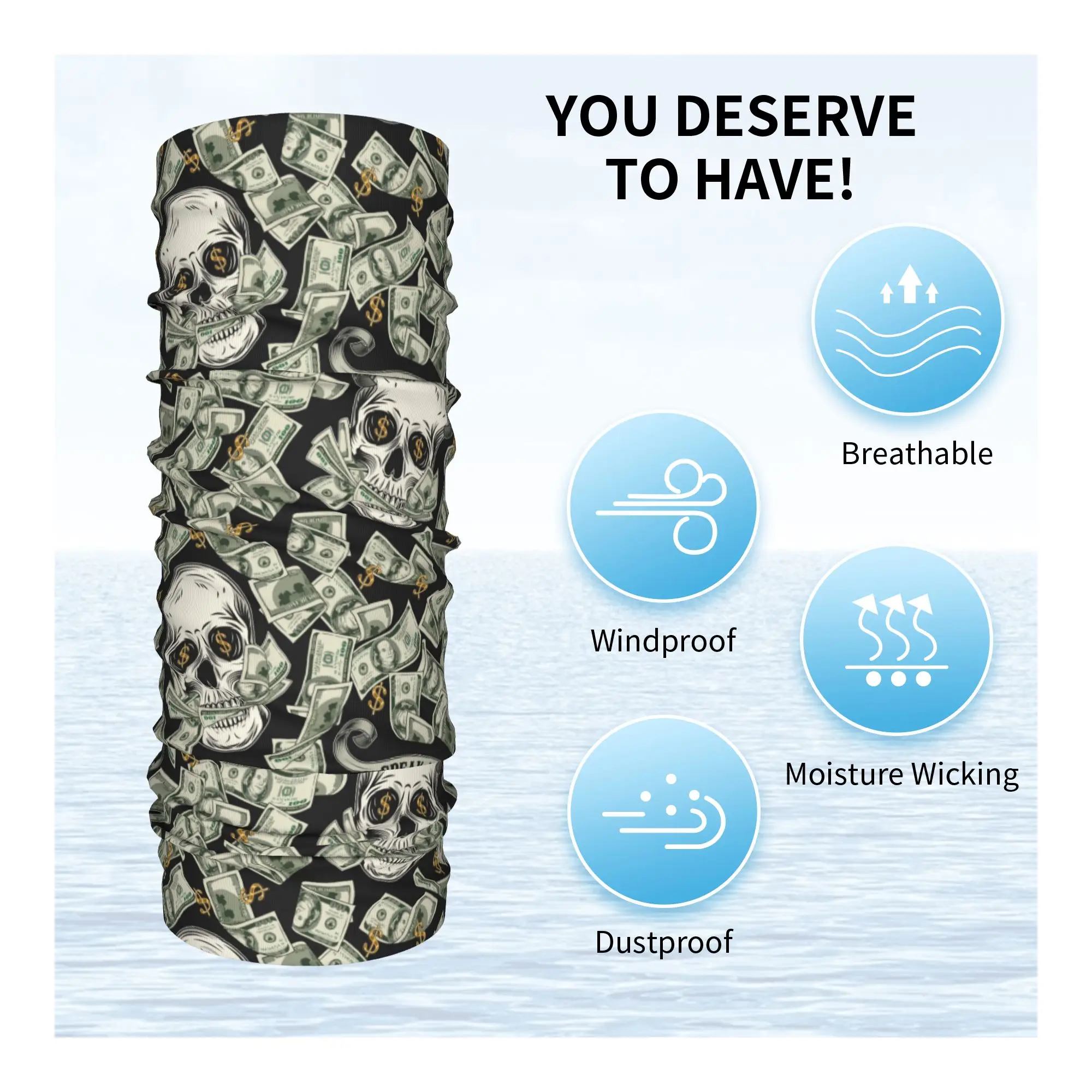 New Dollar Skull Pattern Winte - огляд і ціна Outdoor Camping Winter
