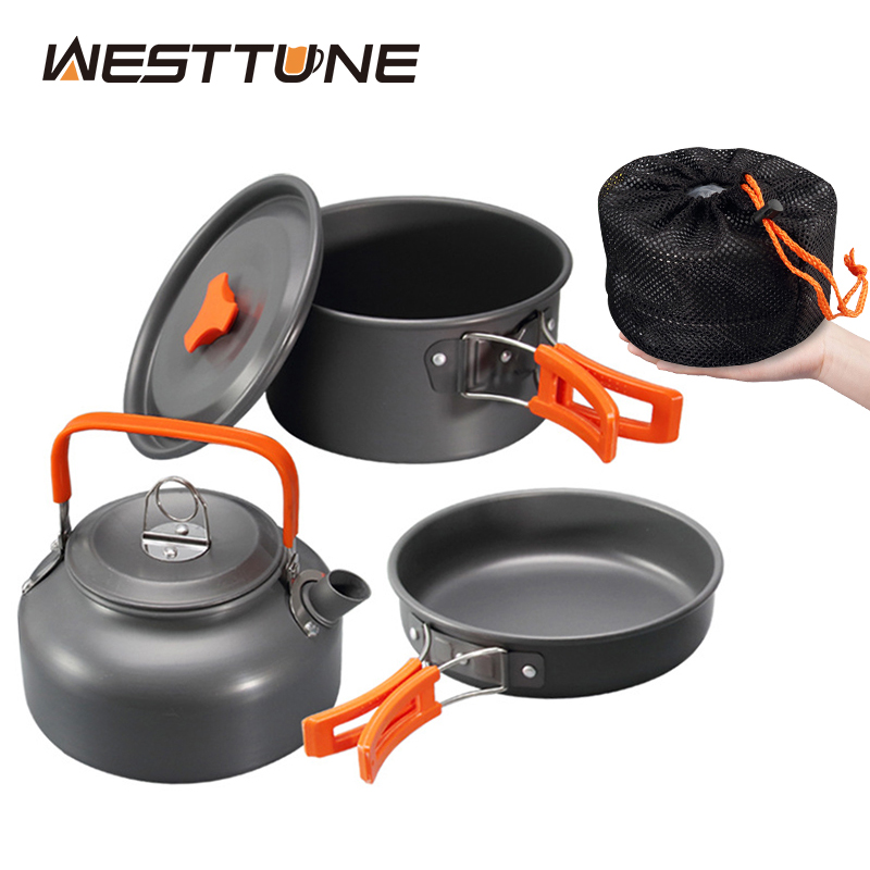 WESTTUNE Camping Cookware Kit  - огляд і ціна Outdoor Camping Dining Set