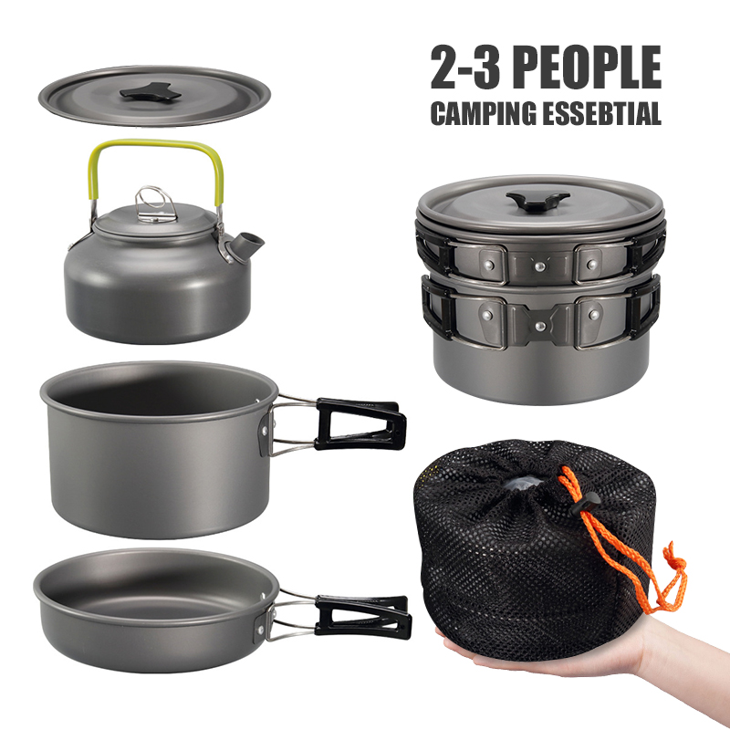 WESTTUNE Camping Cookware Kit  - огляд і ціна Outdoor Camping Dining Set