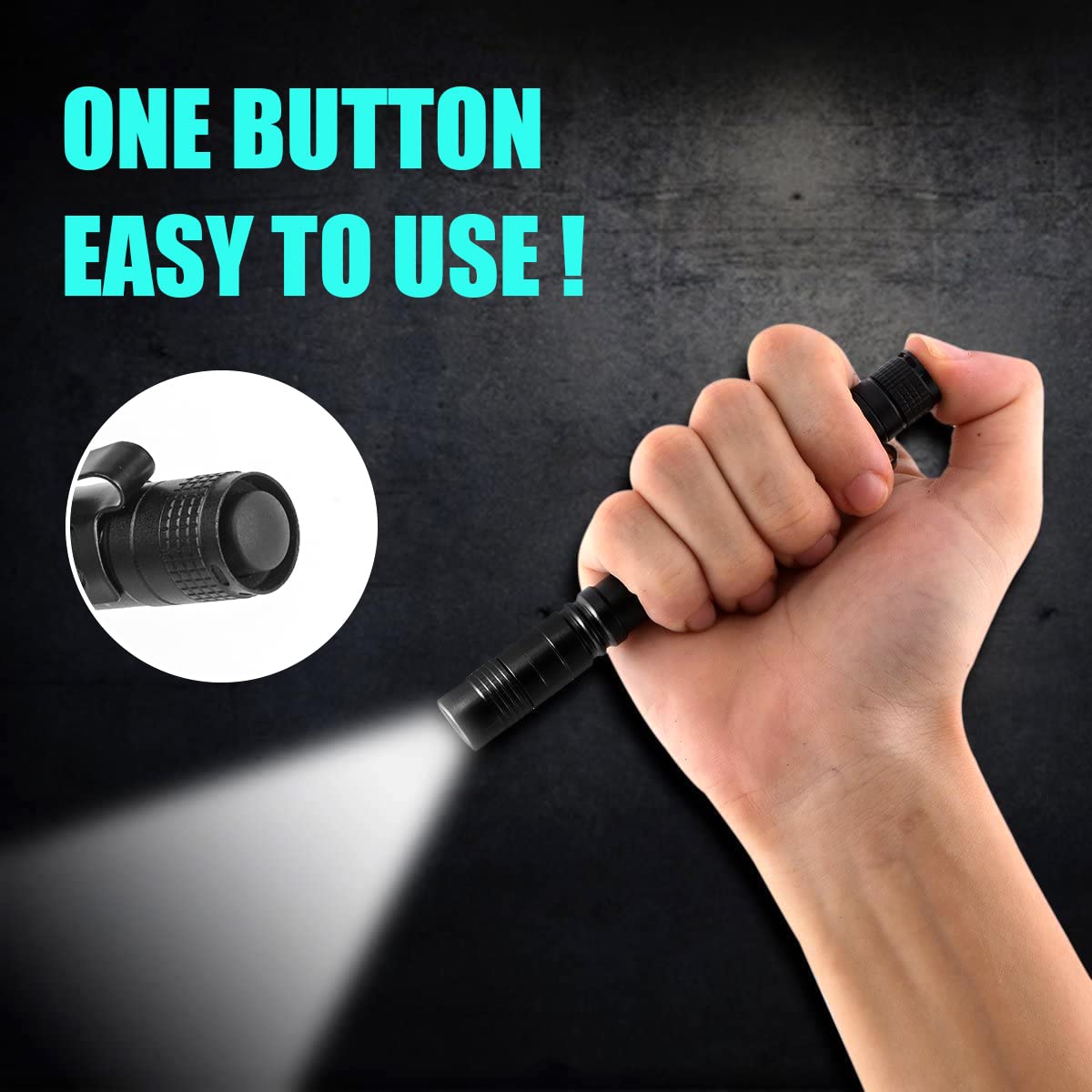 Portable Mini LED Pen Flashlig - огляд і ціна Outdoor Camping Decor