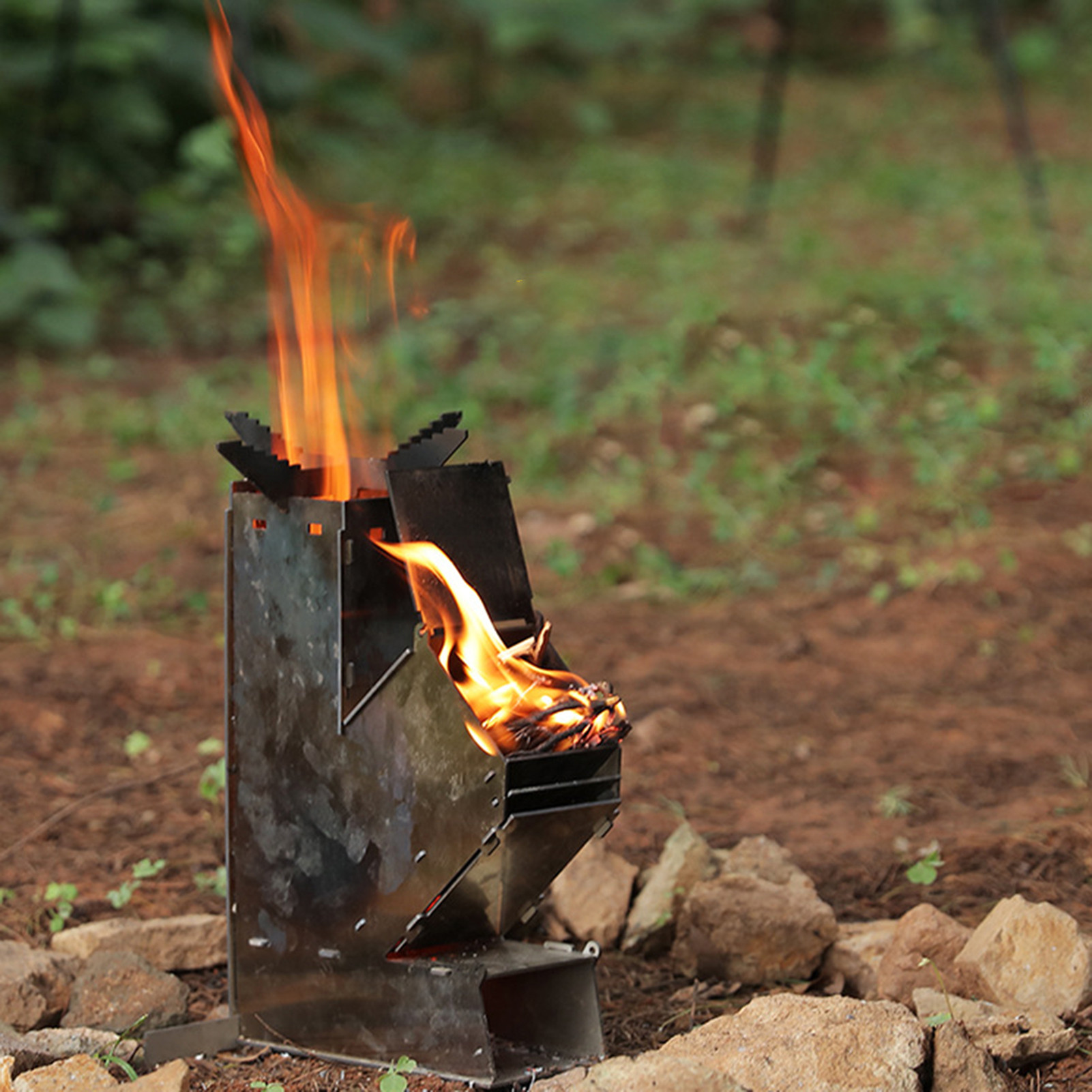 Outdoor Wood Stove Thick Stain - огляд і ціна Outdoor Camping Wood Stove