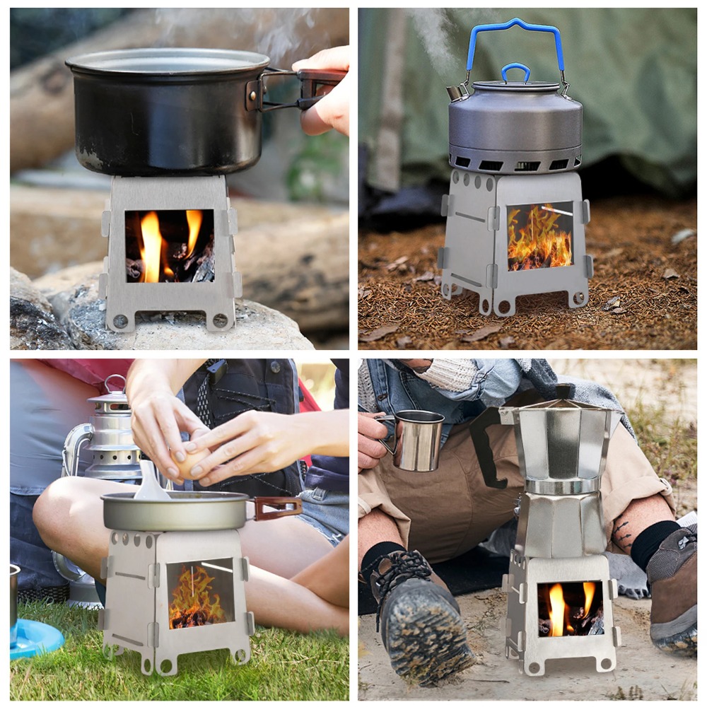 Camping Furnace Wood Stove Alc - огляд і ціна Outdoor Camping Wood Stove
