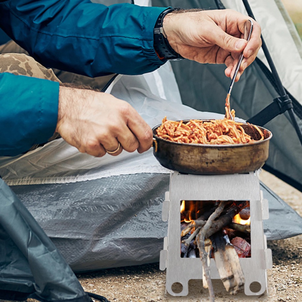 Camping Furnace Wood Stove Alc - огляд і ціна Outdoor Camping Wood Stove