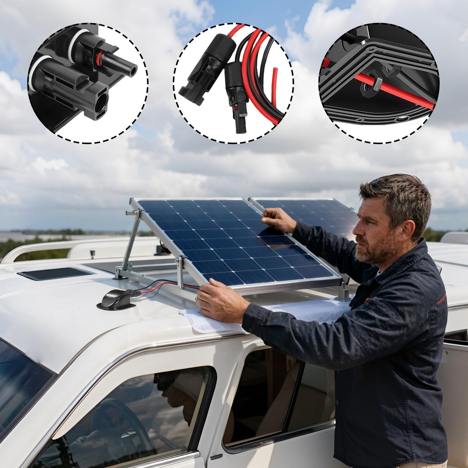Solar Cable Gland Waterproof C - огляд і ціна Outdoor Camping Trailer