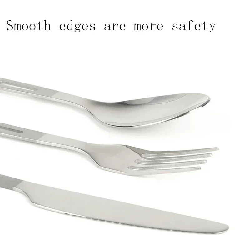 HWZBBEN Titanium Fork Spoon Kn - огляд і ціна Outdoor Camping Dining Set