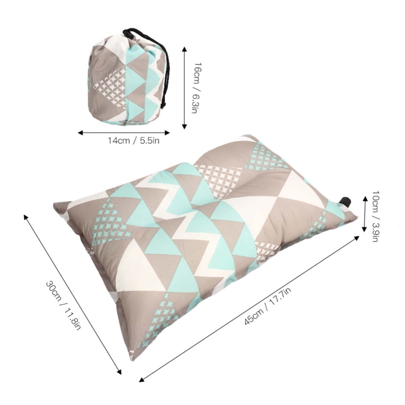 Automatic Inflatable Pillow Hi - огляд і ціна Camp Pillow Compressible