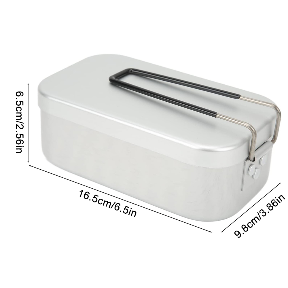 800ML Aluminum Lunch Boxes Out - огляд і ціна Outdoor Camping Dining Set