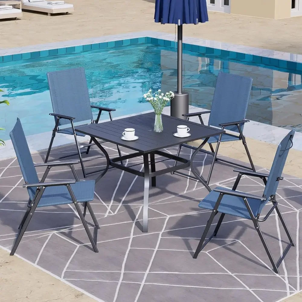 4-Piece Patio Dining Set with  - огляд і ціна Outdoor Camping Dining Set