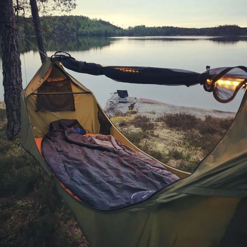 Zipper Type Mosquito Net Breat - огляд і ціна Camping Hammock