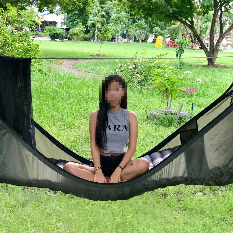 Zipper Type Mosquito Net Breat - огляд і ціна Camping Hammock